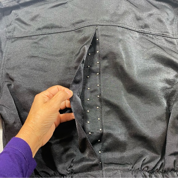 Opal by Lorraine Wardy Black Studded Women's Jacket and pant set size 6 Western - Picture 10 of 15